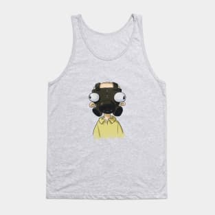 Gas Mask Guy Tank Top